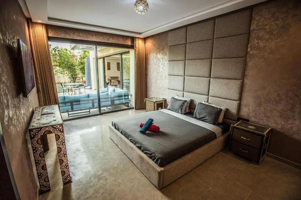 Villa Athena 4 Chambres Piscine Privee Et Jaccuzi مراكش
