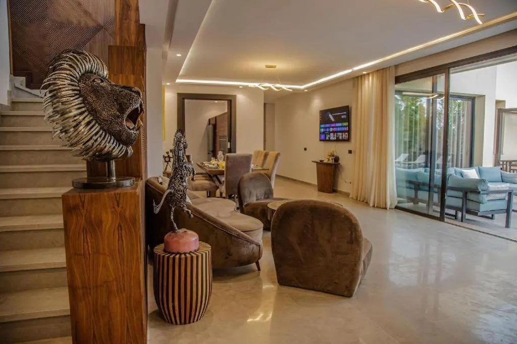 Villa Athena 4 Chambres Piscine Privee Et Jaccuzi مراكش
