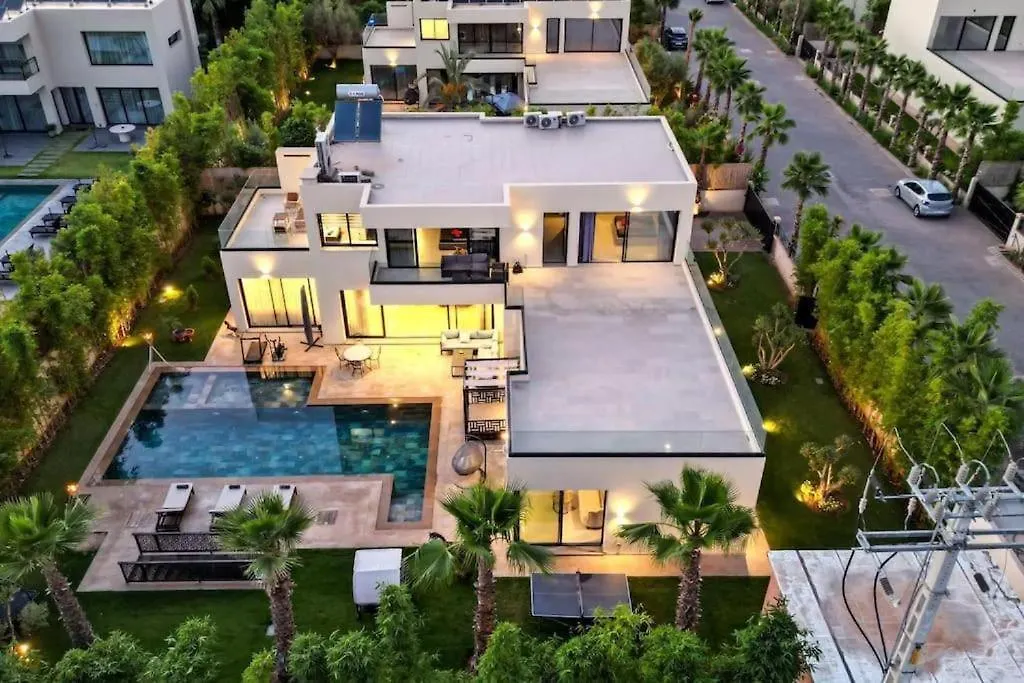 Villa Athena 4 Chambres Piscine Privee Et Jaccuzi マラケシュ